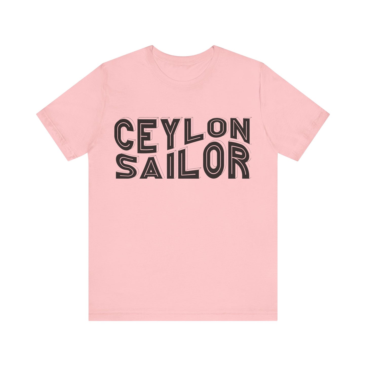 High quality unisex t-shirt (3 color choices, pink, grey, white)